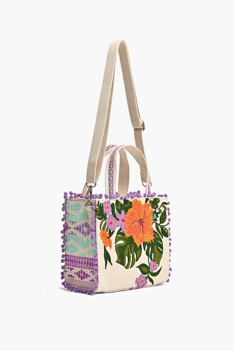 Lavender Blooms Mini Tote Bag - View 4 - Superr*
