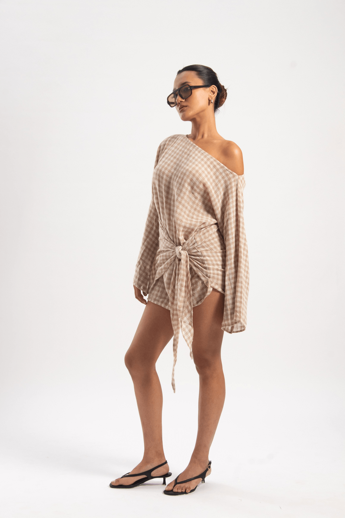 MIA TIE UP DRESS - View 3 - Superr*