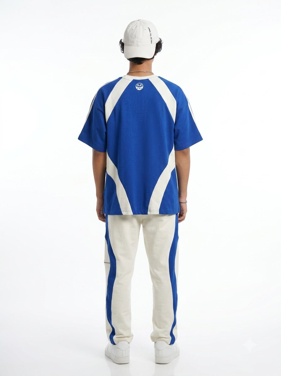 Static Blue Panel Co-ord Set - View 2 - Superr*