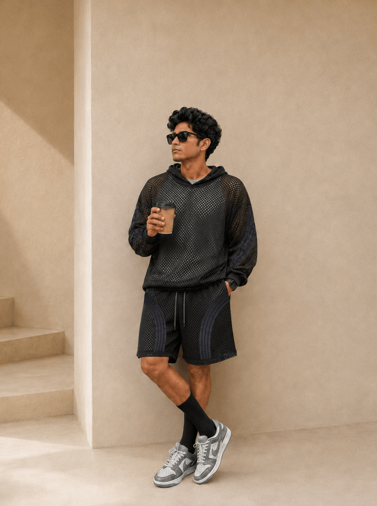 Aether Mesh Shorts - View 2 - Superr*