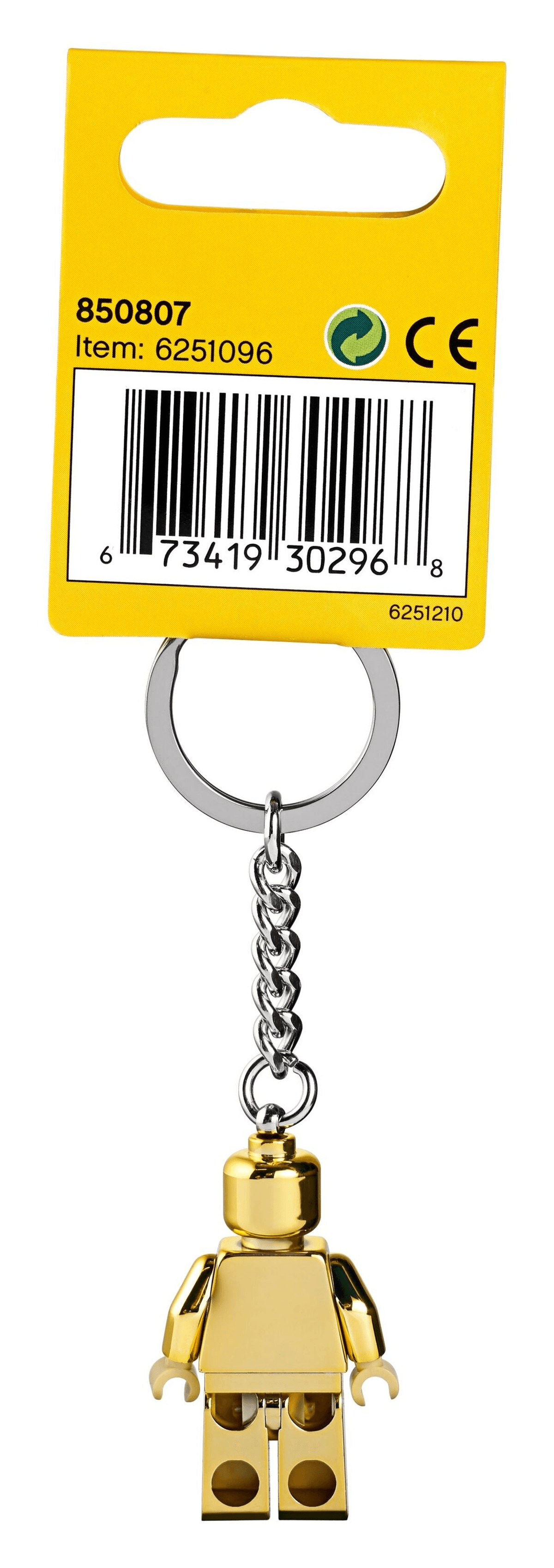 Keyring Minifigure Gold 850807 - View 2 - Superr*
