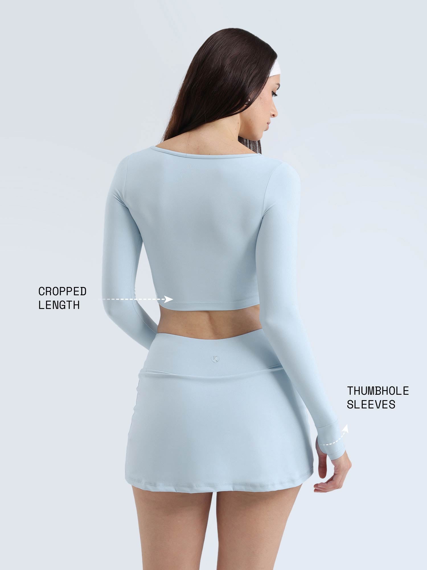 Blue Lace Scoop Neck Top - View 4 - Superr*