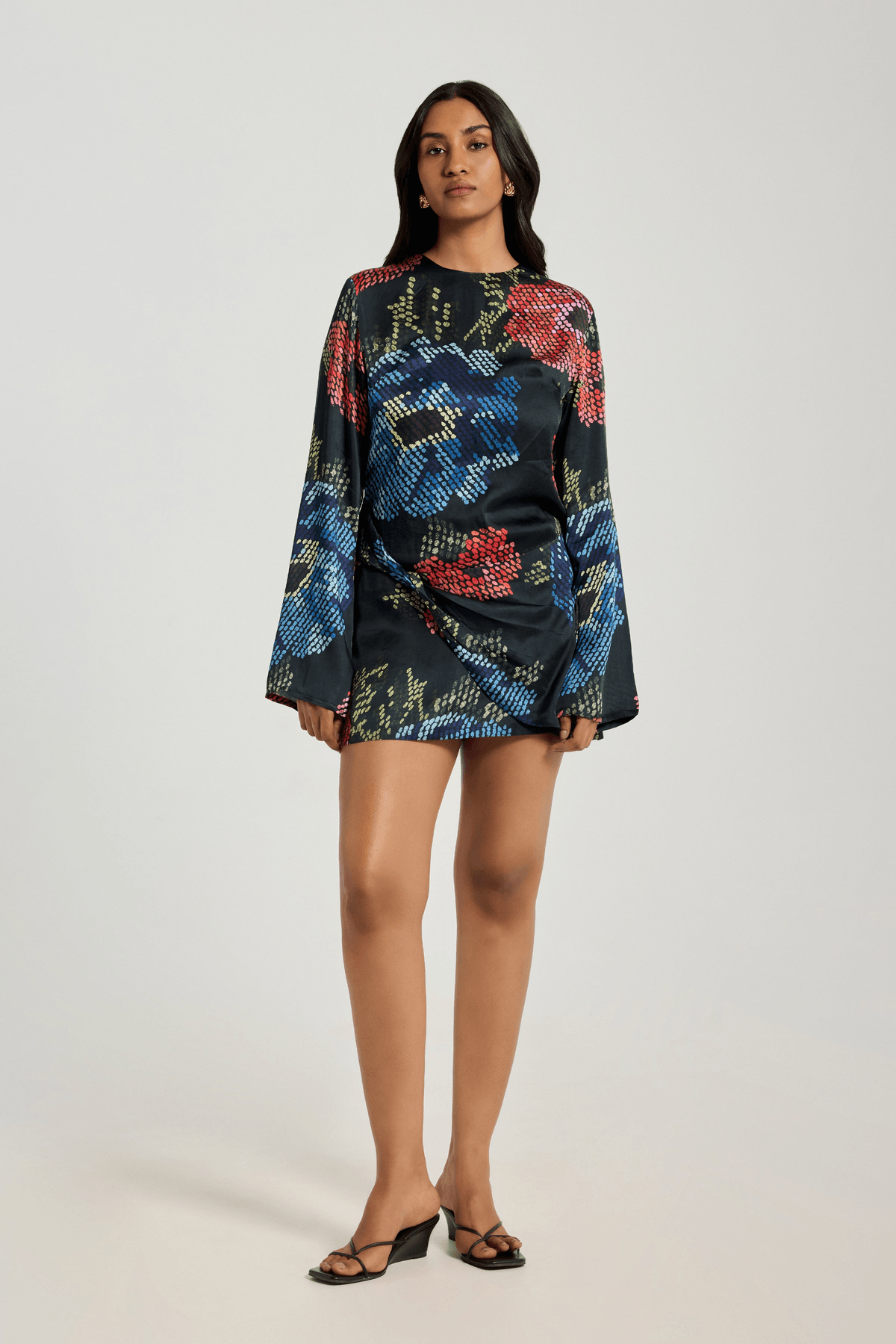 Maria Dress - Floral Tapestry - View 3 - Superr*