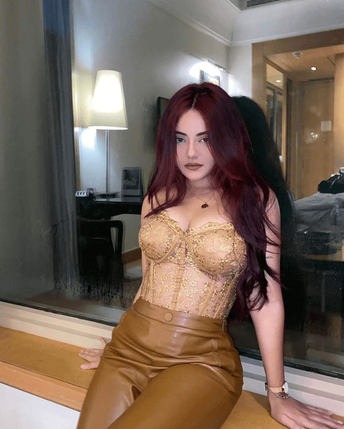 Golden Godess Lacey Corset Top - View 3 - Superr*