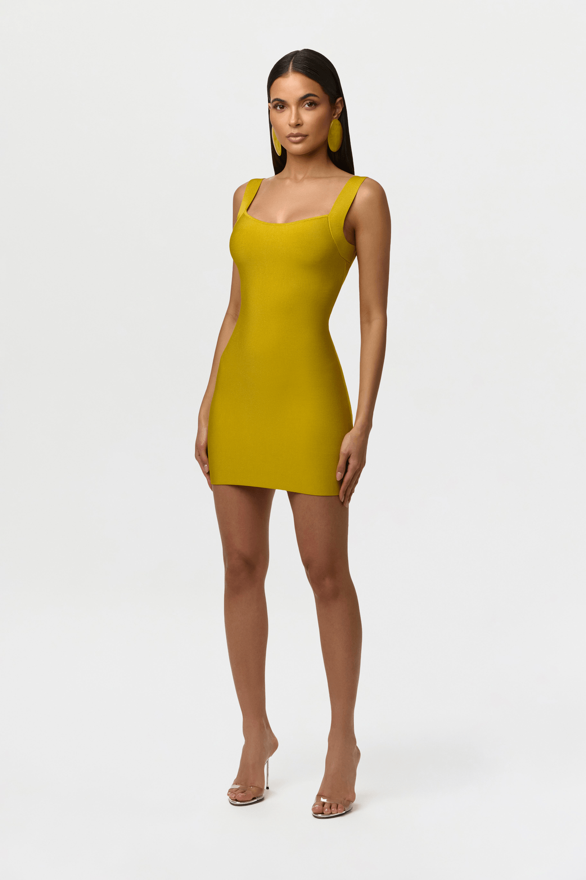 Knit Bandage Sculpt Mini Dress - View 2 - Superr*