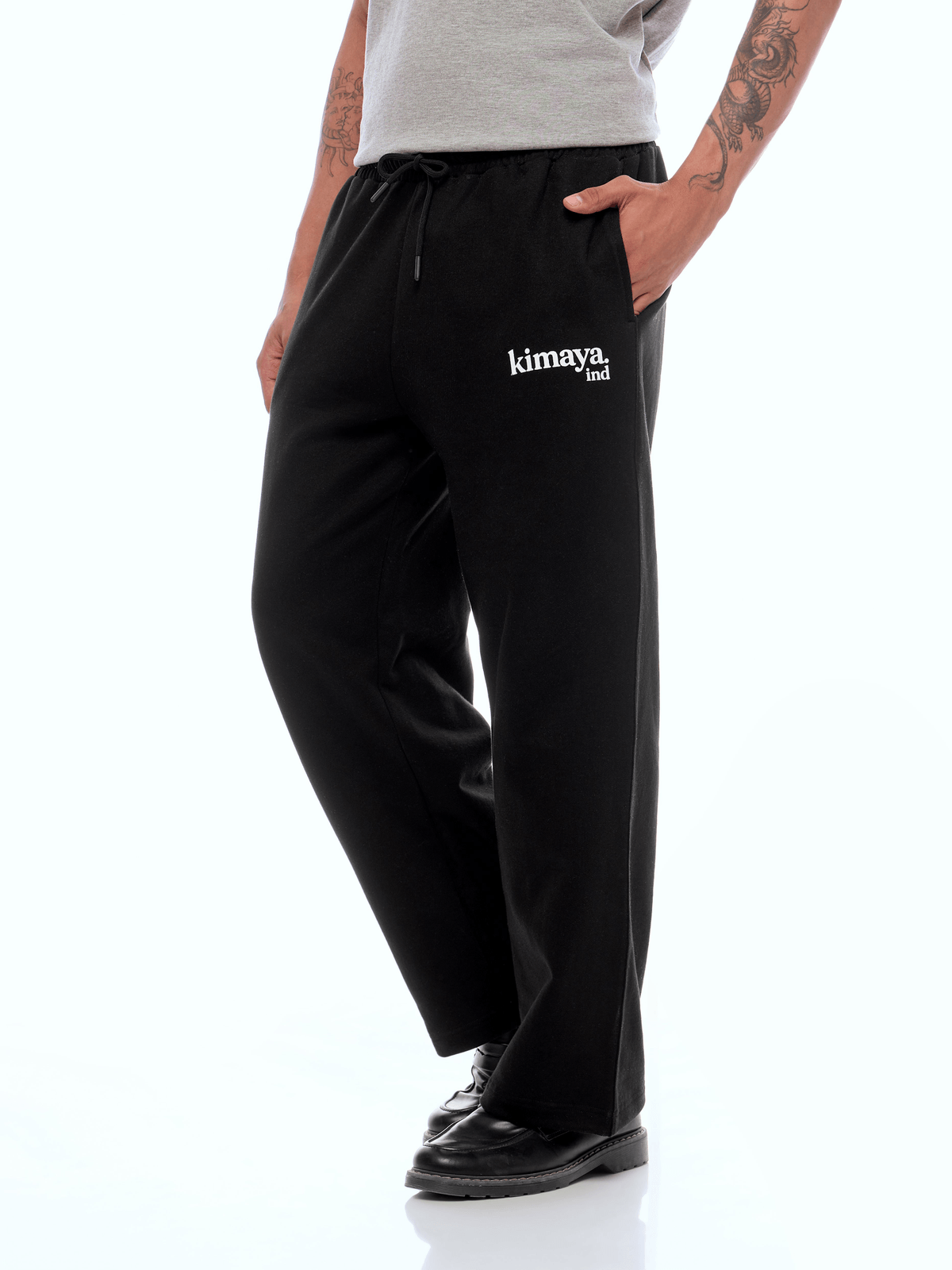 SWEATPANTS SWTPANT-BLCK [UNISEX] - View 4 - Superr*
