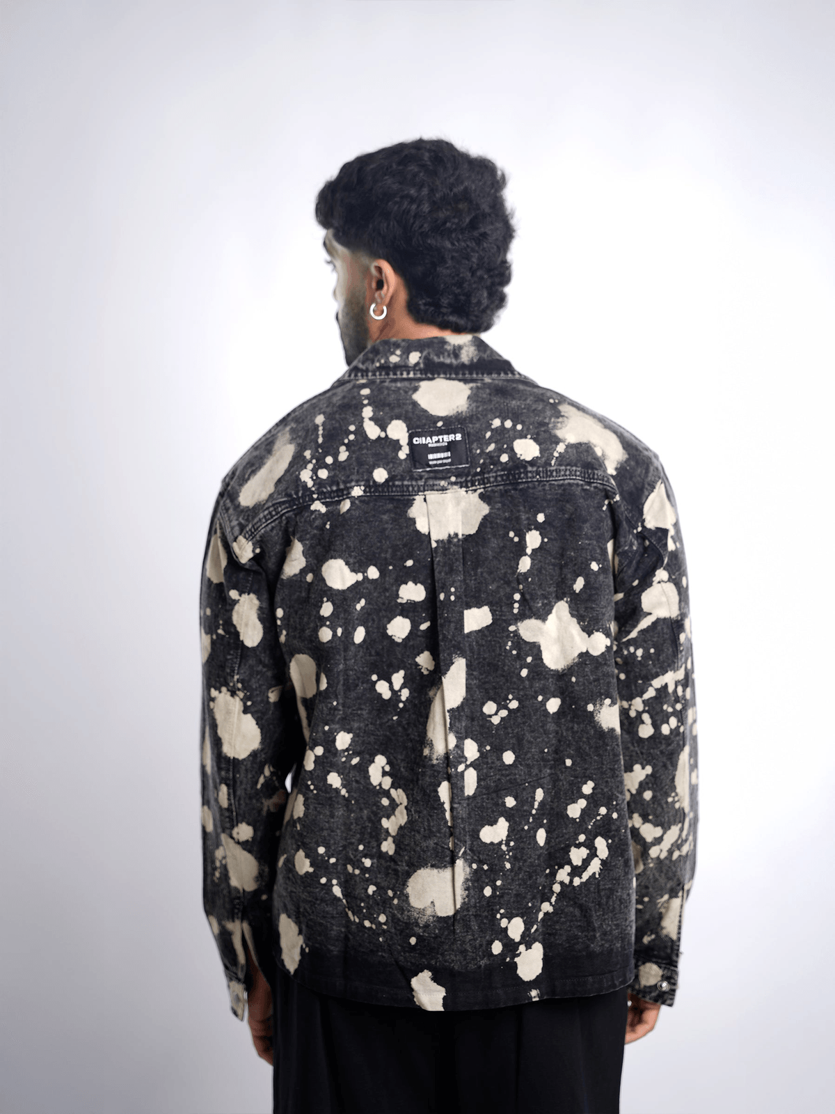 Black Hypo Denim Shirt - View 2 - Superr*