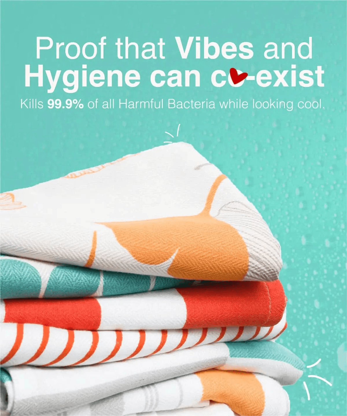 Sunlit Bloom Bamboo Bath Towel | 200 GSM | 70 X 140 cm - View 4 - Superr*