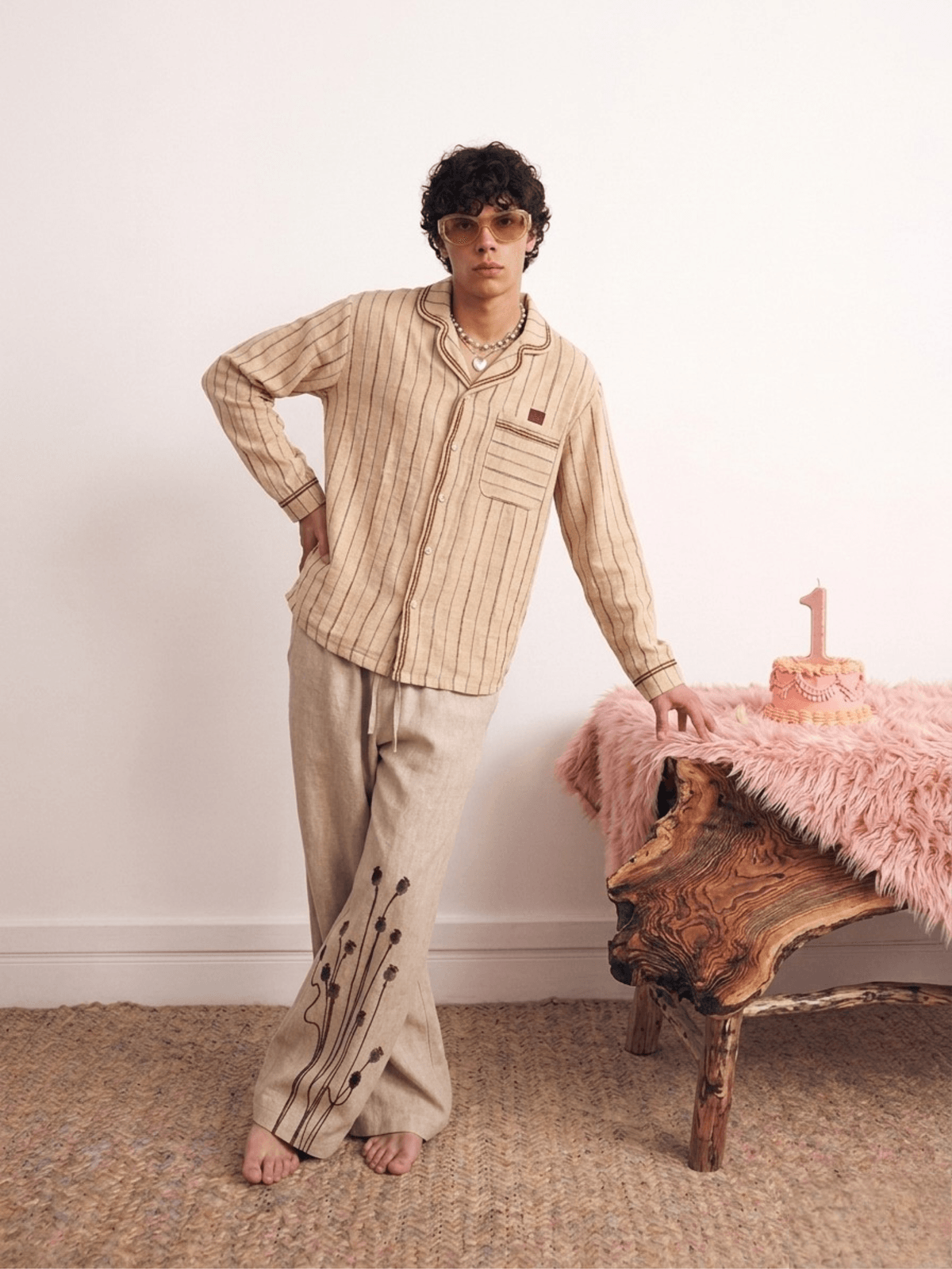 Vetza Linen Pant - View 2 - Superr*