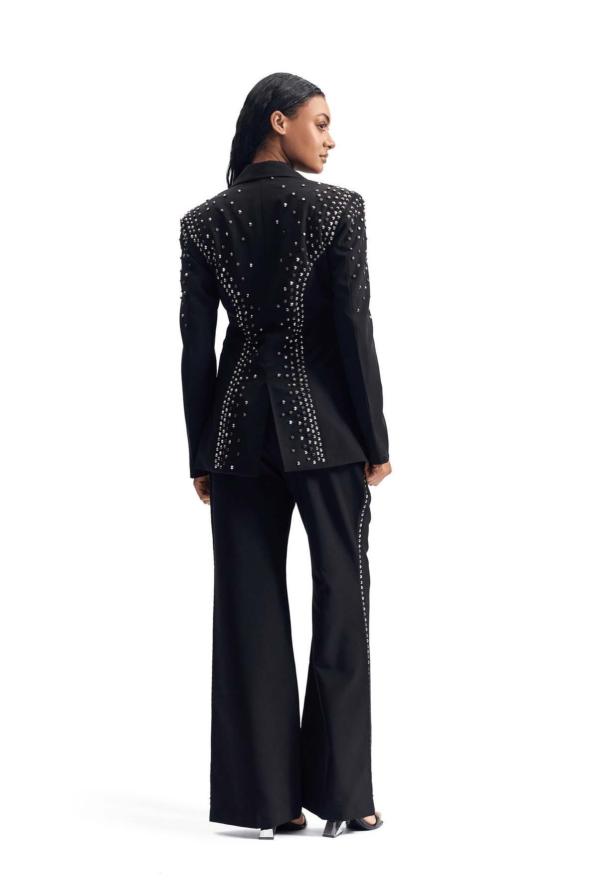 Stud-Armour Tailored Jacket - View 4 - Superr*
