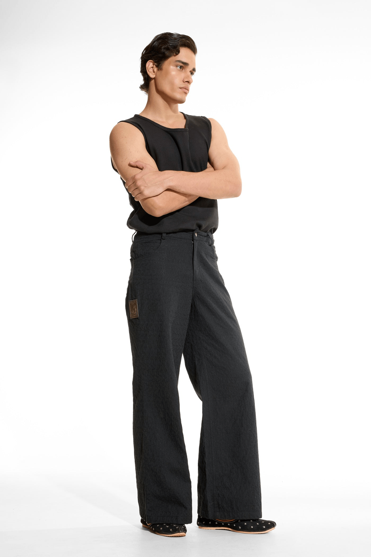 Paniya Black Pants - View 4 - Superr*