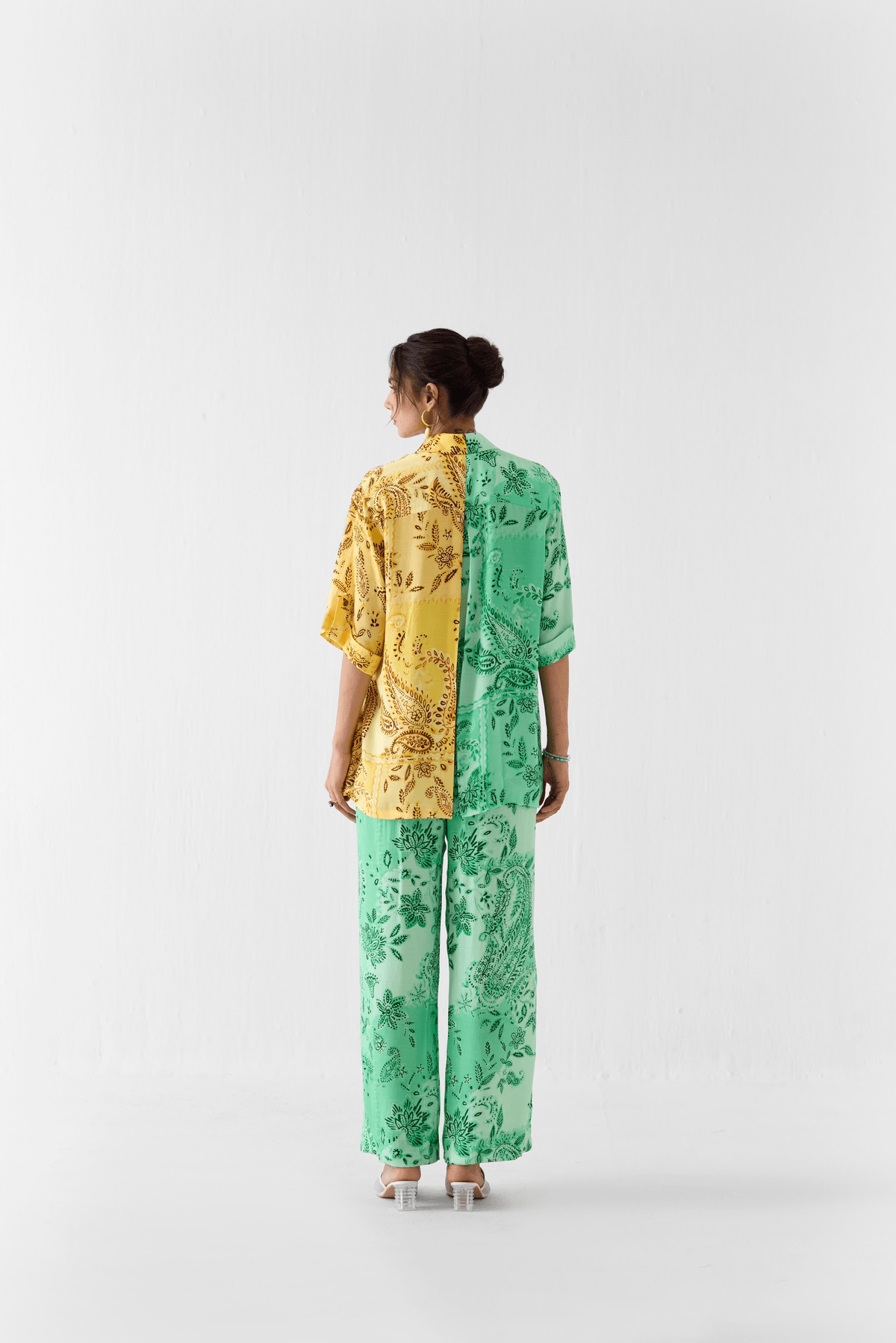 BUTA HALF AND HALF SHIRT & TROUSERS - View 3 - Superr*