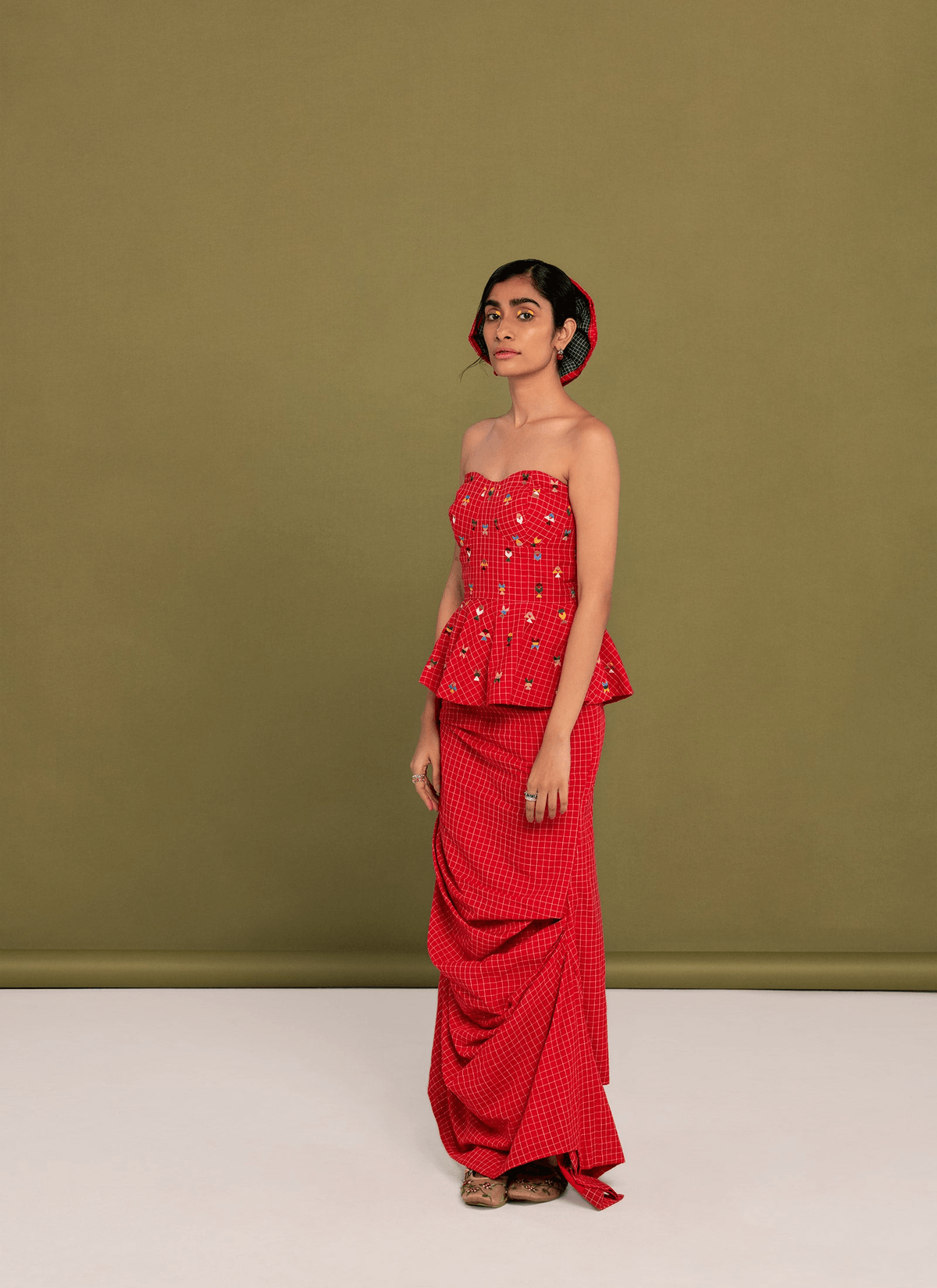 Aarya Corset set - View 2 - Superr*