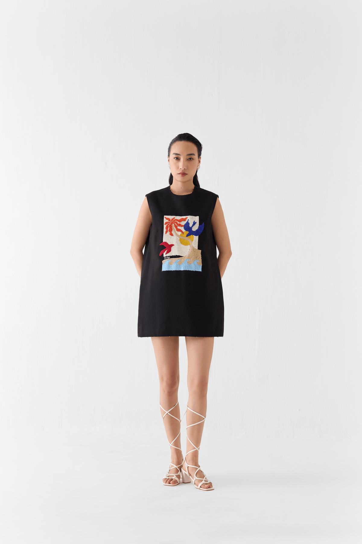 SAHARA NIGHT SHORT DRESS - View 2 - Superr*