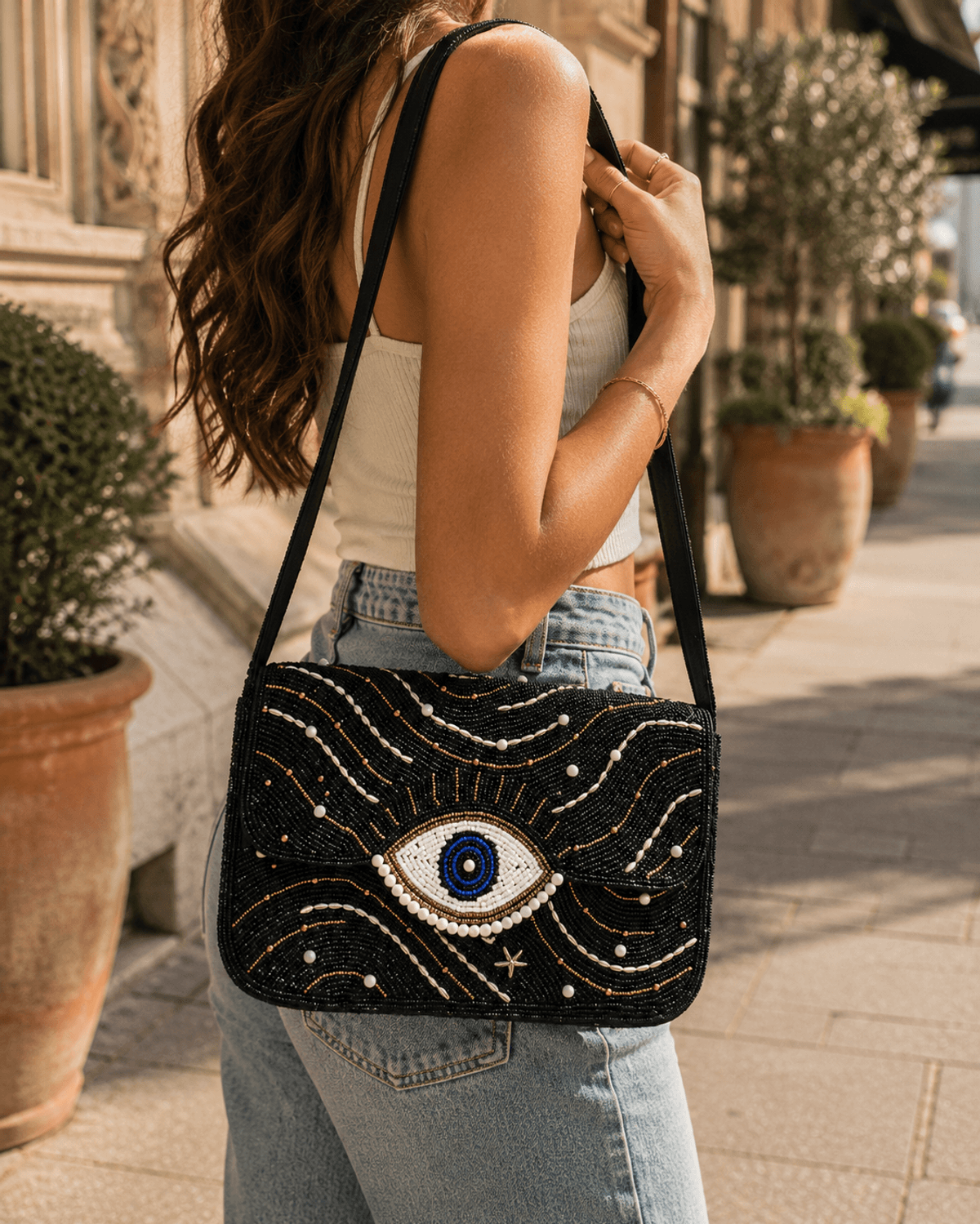Drishti Beaded Bag - View 4 - Superr*