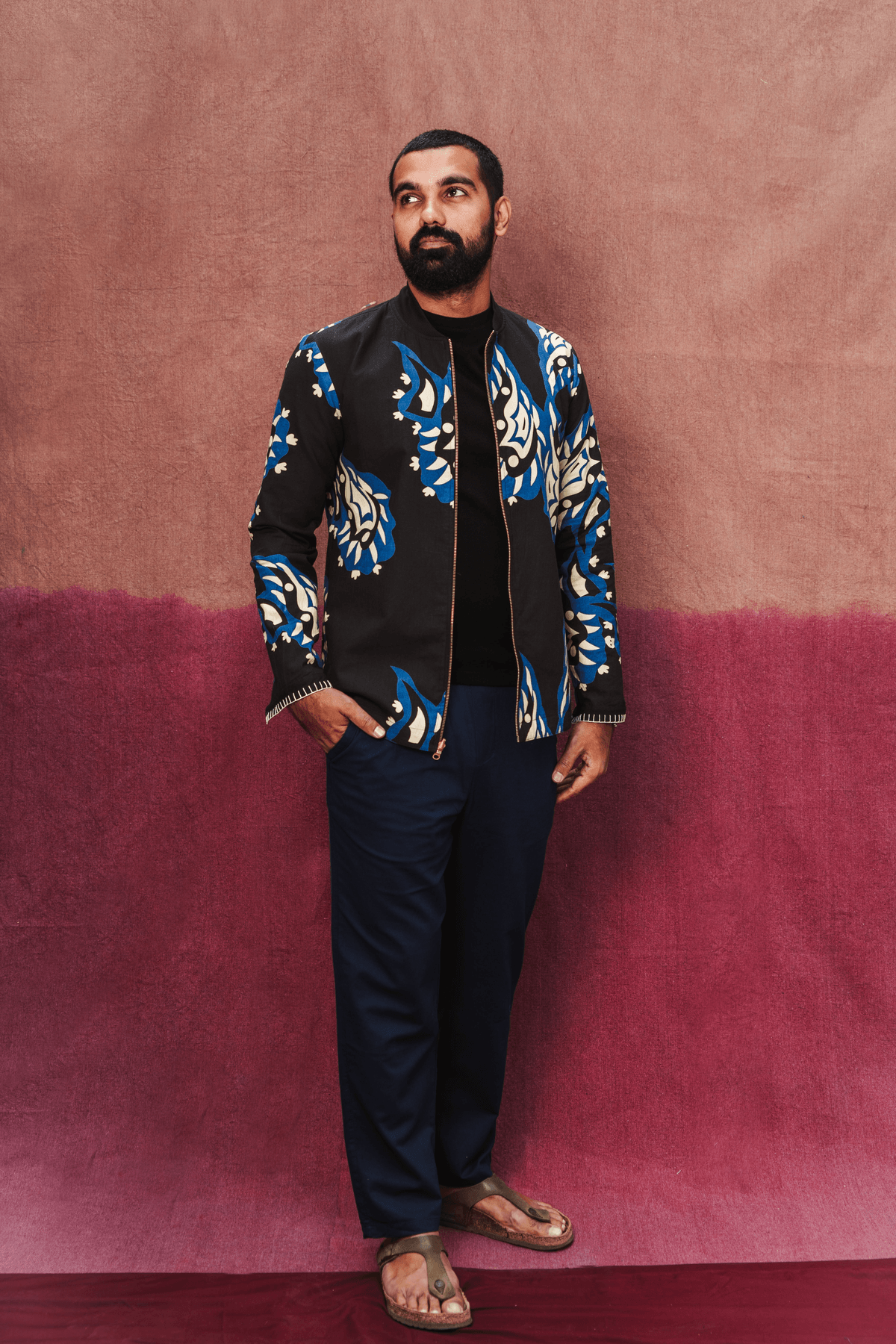 Mackerel Reversible Bomber - View 3 - Superr*