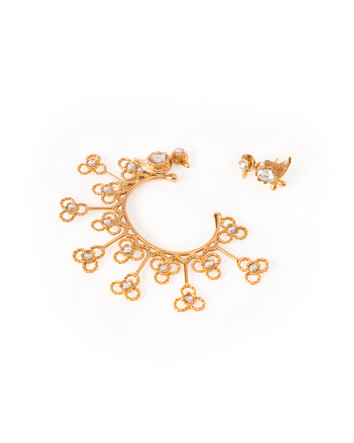 Polki Chiraiya Earcuff (set of 2) - View 2 - Superr*