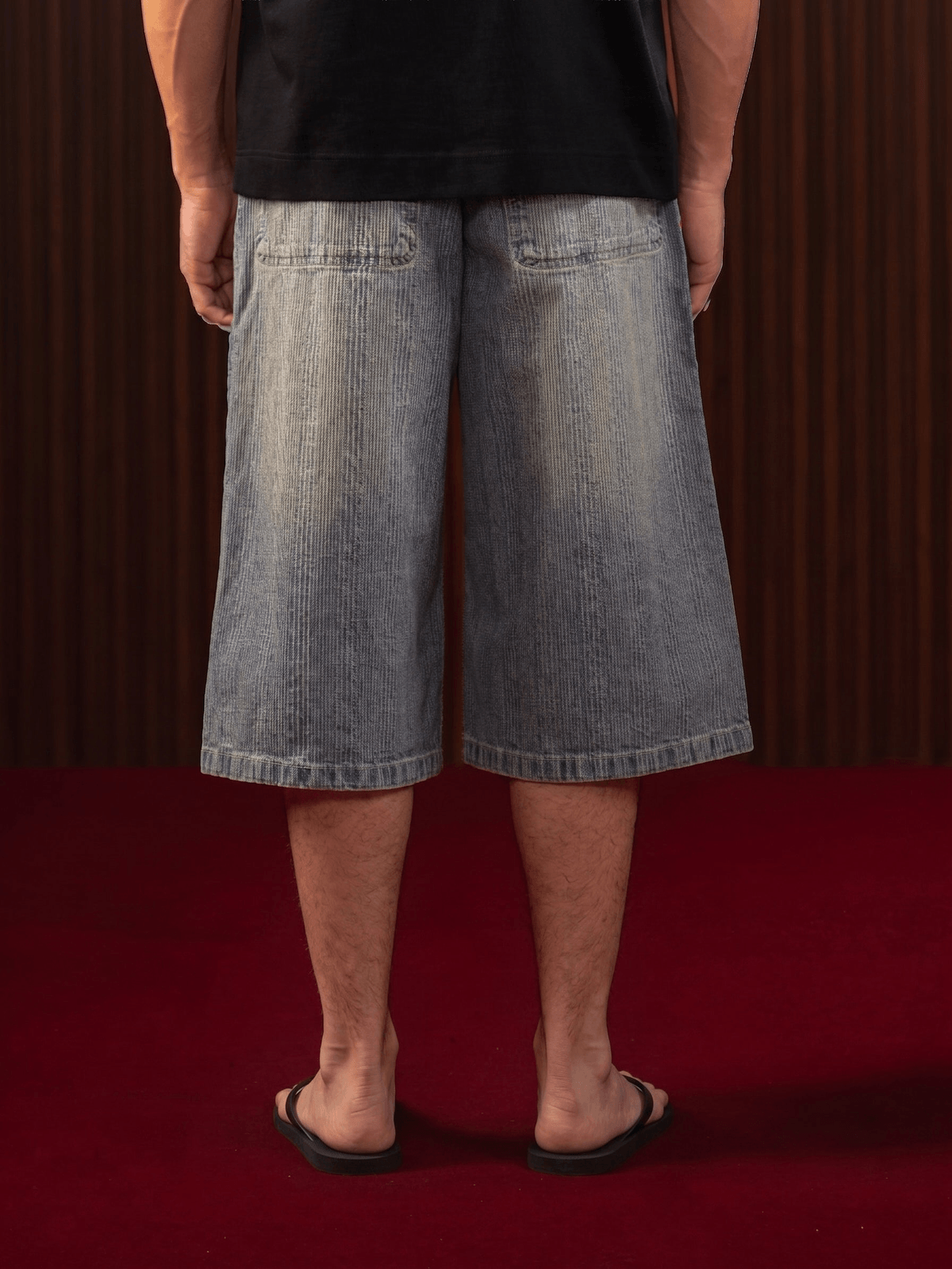 MEN'S TEXTURED JORTS - View 3 - Superr*