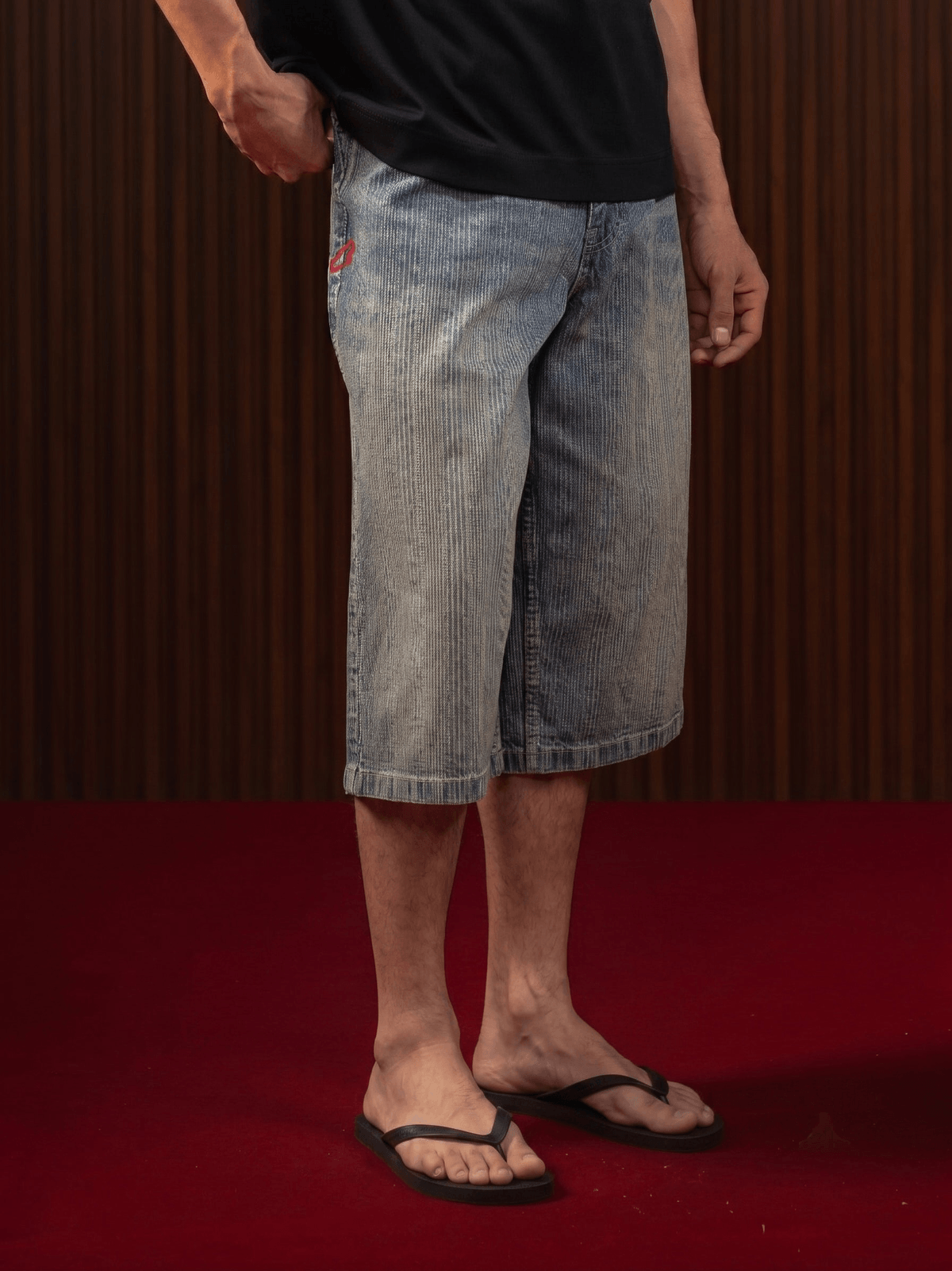 MEN'S TEXTURED JORTS - View 2 - Superr*