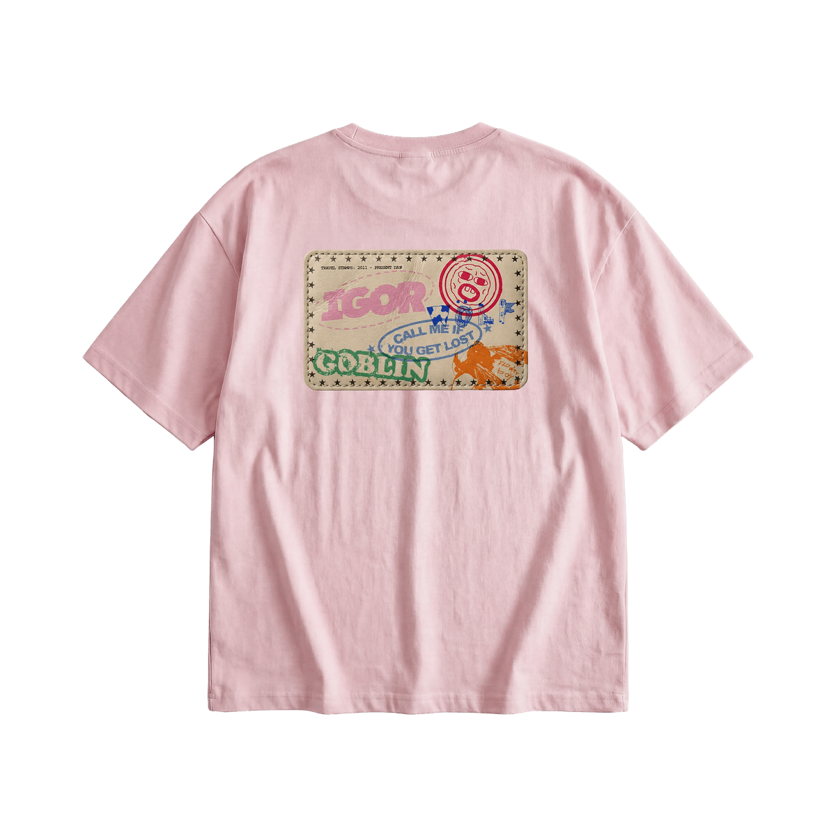 Tyler - Travel Licence (Pink) T-shirt - View 2 - Superr*