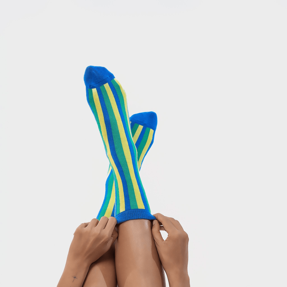 Malle Essentials Unisex Stripe Ankle Length Socks - View 3 - Superr*