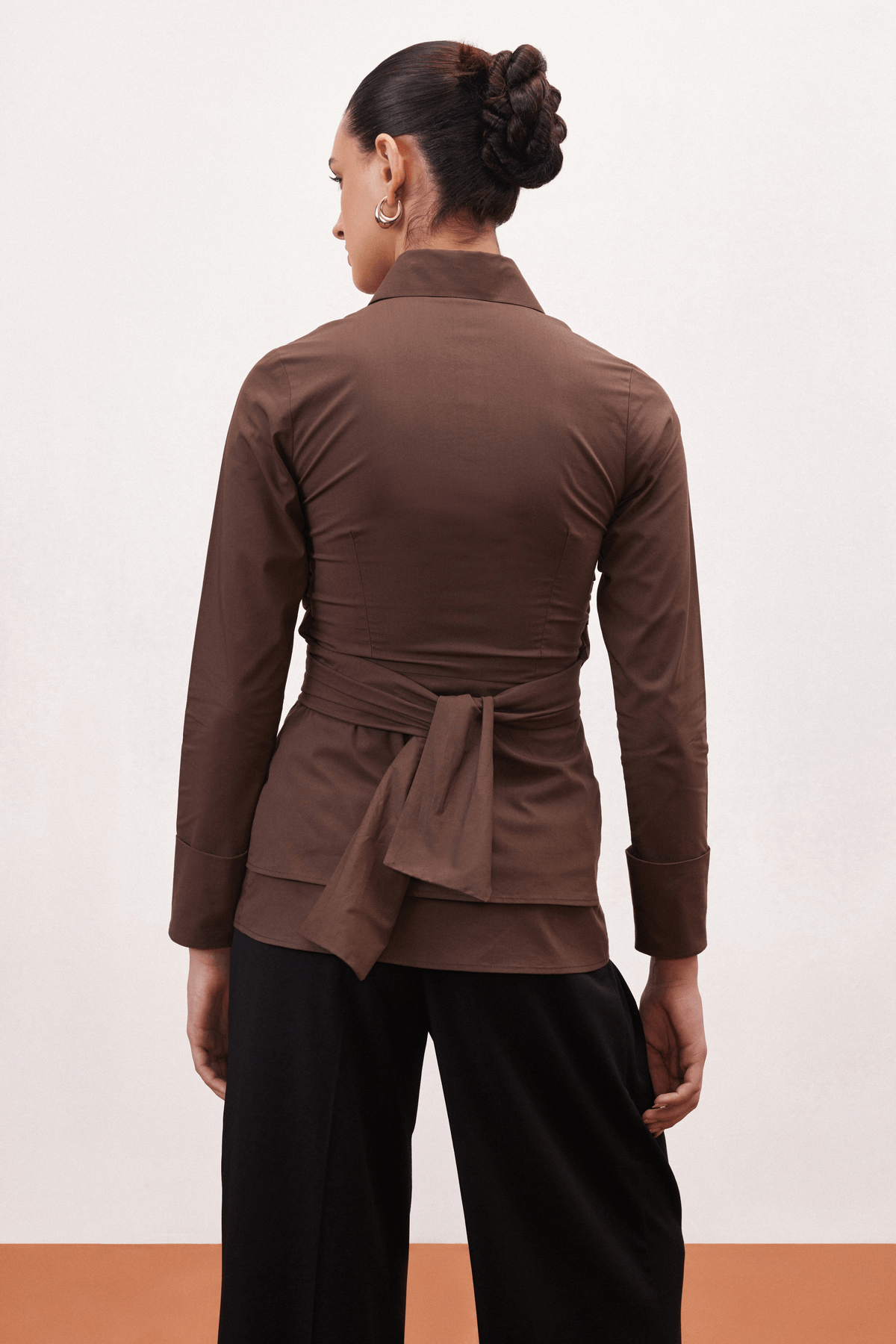 COCOA WRAP SHIRT - View 4 - Superr*