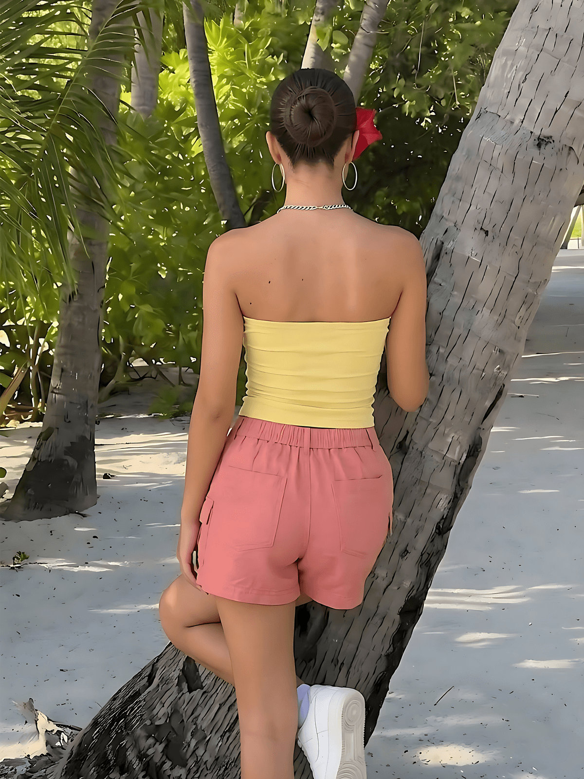 OVERTHINKING DETECTED WHIPPED SUN TUBE TOP - View 2 - Superr*