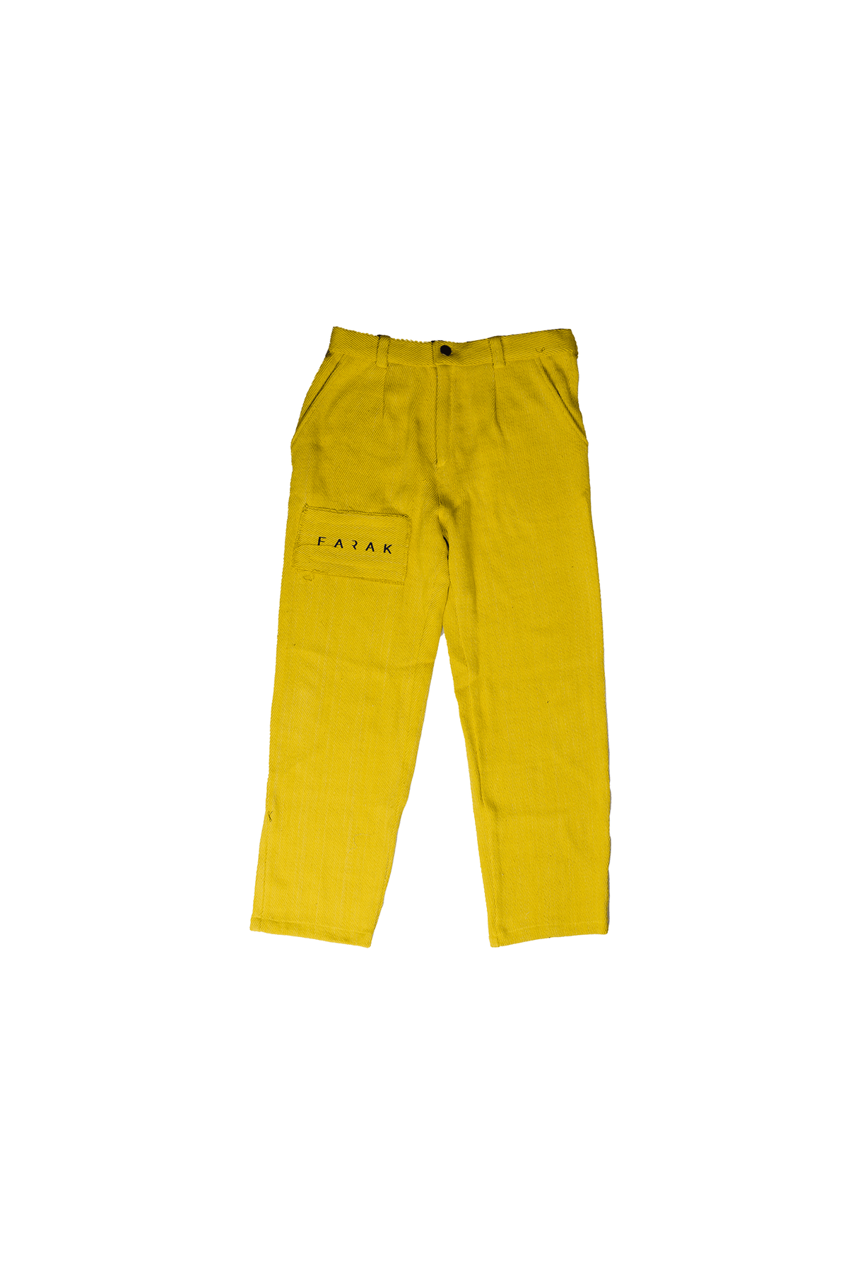 Yellow Yarn Hand Woven - Pants - View 3 - Superr*
